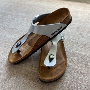 Metallic Silver Gizeh